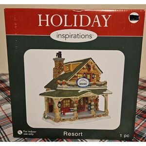 Holiday Inspirations "Resort" House Village Decor